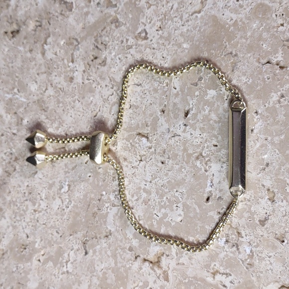 Kendra Scott "Stan" Peacock Drusy Quartz Adjustable Bracelet - Picture 6 of 7